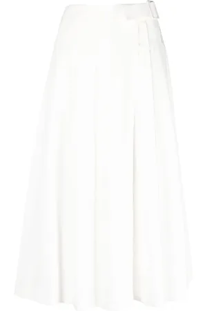 Fabiana Filippi Belted midi skirt