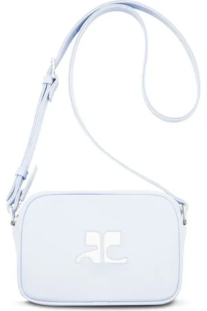 Courrèges Reedition leather camera bag