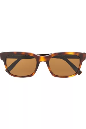 Z Zegna Men Sunglasses - Tortoiseshell square frame sunglasses