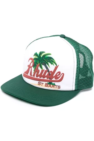 Rhude Logo-print trucker cap