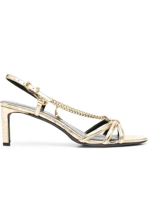 Zadig & Voltaire 80mm chain-detail open-toe sandals