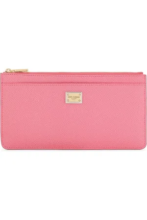 Dolce & Gabbana Logo-tag leather card holder