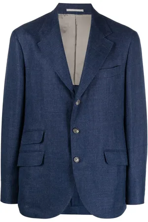 Brunello Cucinelli Single-breasted tailored blazer