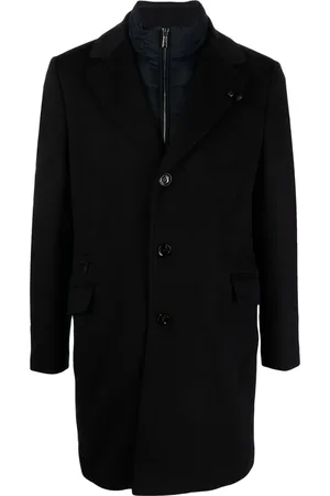MOORER Cashmere single-breasted coat