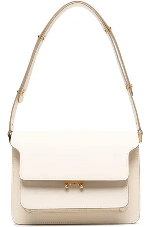 Marni Trunk leather shoulder bag
