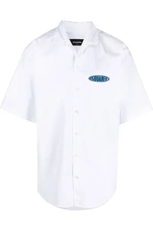 Dsquared2 Logo print short sleeve shirt