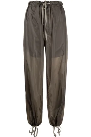Maison Margiela Drawstring-waist wide-leg trousers