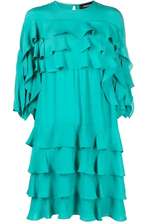 Rochas Ruffled shift dress