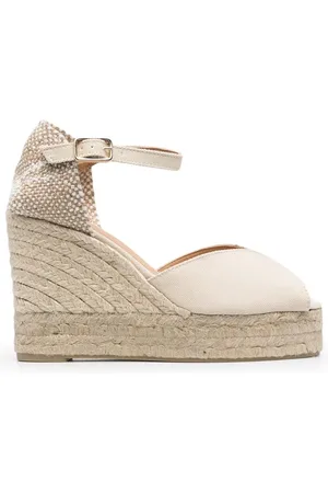 CASTA Carol canvas wedge espadrilles