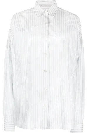 Stella McCartney Stripe-print long-sleeved shirt