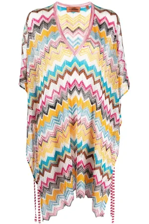 Missoni Chevron knit kaftan