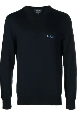 A.P.C. Logo-embroidered sweater