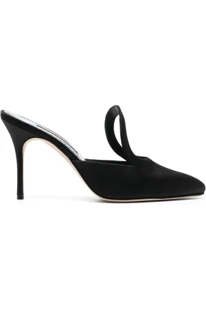 Manolo Blahnik Fugati 100mm heeled mules