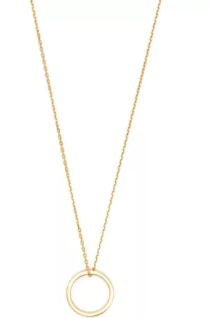 Maison Margiela Logo-engraved pendant necklace
