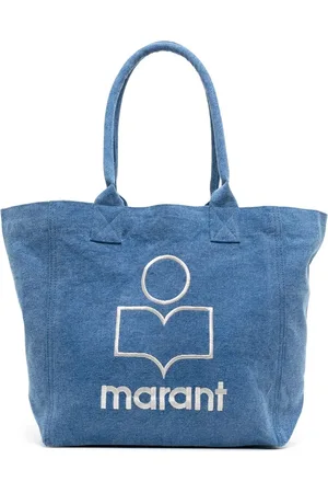 Isabel Marant Small Yenky logo-embroidered tote bag