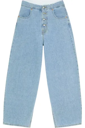 Maison Margiela Mid-rise cropped jeans