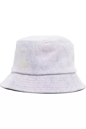 Isabel Marant Logo-embroidered denim bucket hat