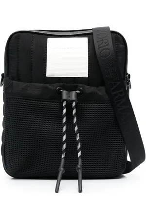 Emporio Armani Logo-patch messenger bag