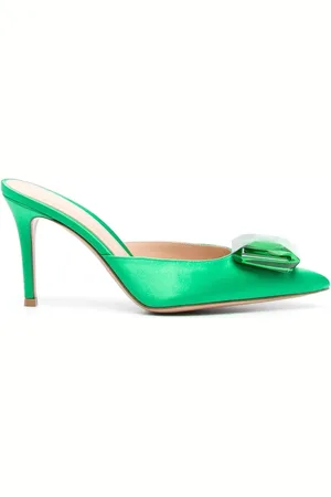 Gianvito Rossi Jaipur 85mm satin mules