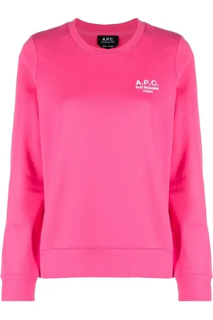 A.P.C. Logo-embroidered cotton sweatshirt