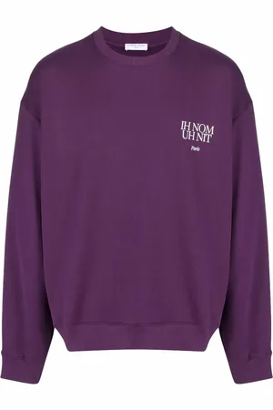 Ih Nom Uh Nit Logo-print cotton sweatshirt