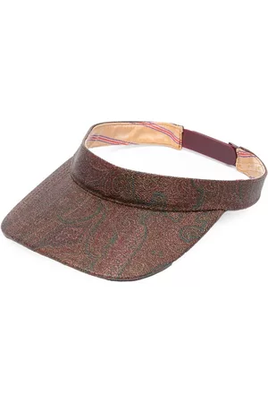 Etro Women Hats - Paisley-print sun visor