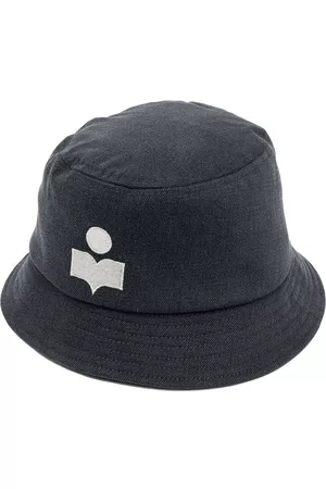 Isabel Marant Logo-embroidered bucket hat