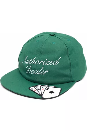 JUST DON Card-embroidered cap