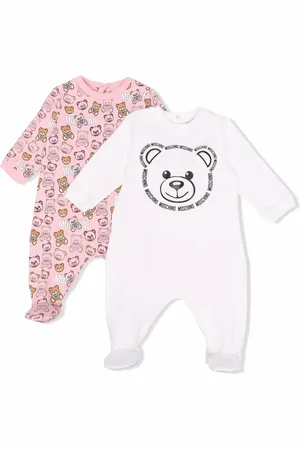 Moschino Teddy bear print babygrow