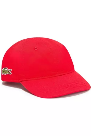 Lacoste Side logo-patch baseball cap