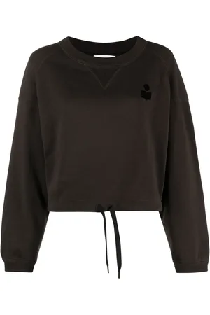 Marant Etoile Margo flocked-logo sweatshirt