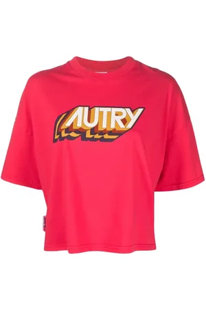 Autry Logo-print short-sleeved T-shirt