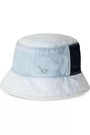 Le Mont St Michel Axel patchwork denim bucket hat