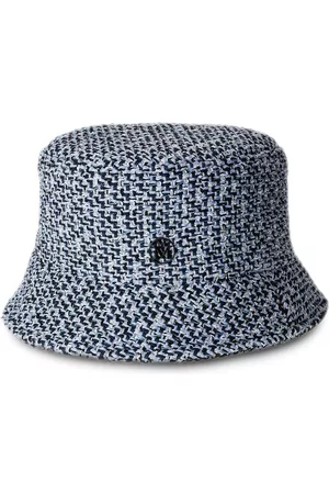 Le Mont St Michel Tweed-trim bucket hat
