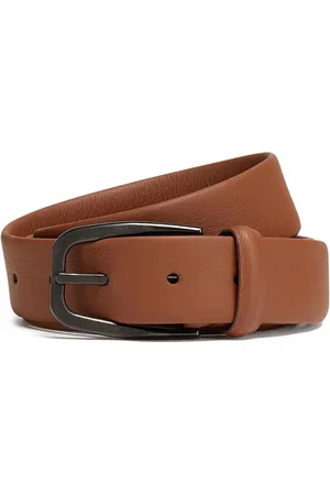 Ermenegildo Zegna Grained leather belt