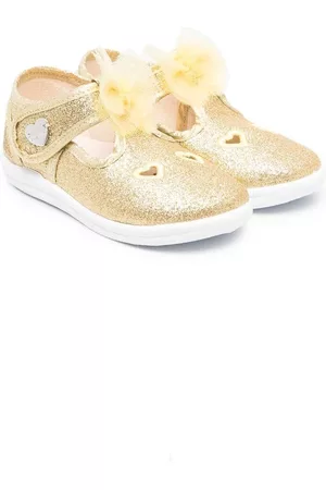 MONNALISA Glitter butterfly sandals