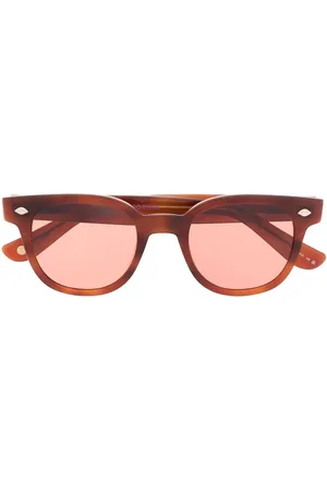 GARRETT LEIGHT Canter tortoiseshell-effect sunglasses