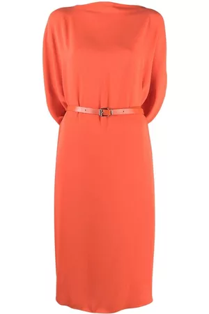 Maison Margiela Belted cape dress
