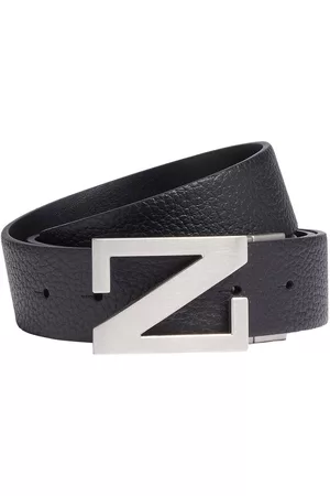 Z Zegna Leather reversible belt