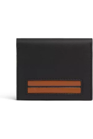 Z Zegna Foldable leather cardholder