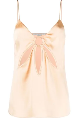 Stella McCartney Ruched satin vest
