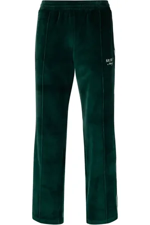 Sporty & Rich Logo-embroidered track pants