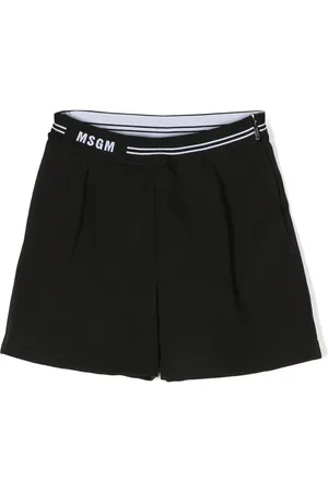 Msgm Logo-waistline shorts