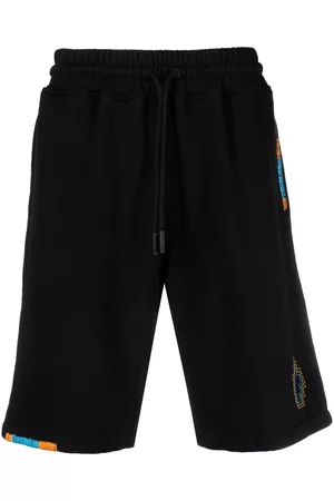MARCELO BURLON Stitch Cross track shorts