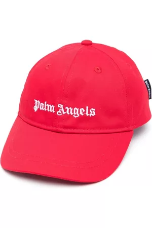 Palm Angels Boys Caps - Embroidered-logo baseball cap