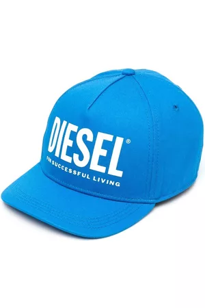Diesel Boys Caps - Logo-print baseball cap