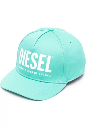Diesel Boys Caps - Logo-print baseball cap