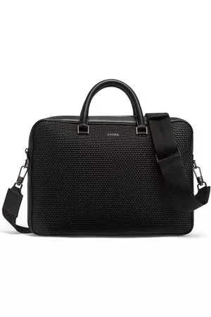 Z Zegna PELLETESSUTA™ edgy business bag