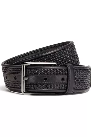 Z Zegna Men Belts - PELLETESSUTA™ Fixed leather belt