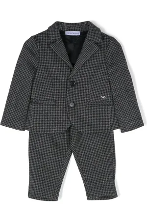 Emporio Armani Houndstooth two-piece suit